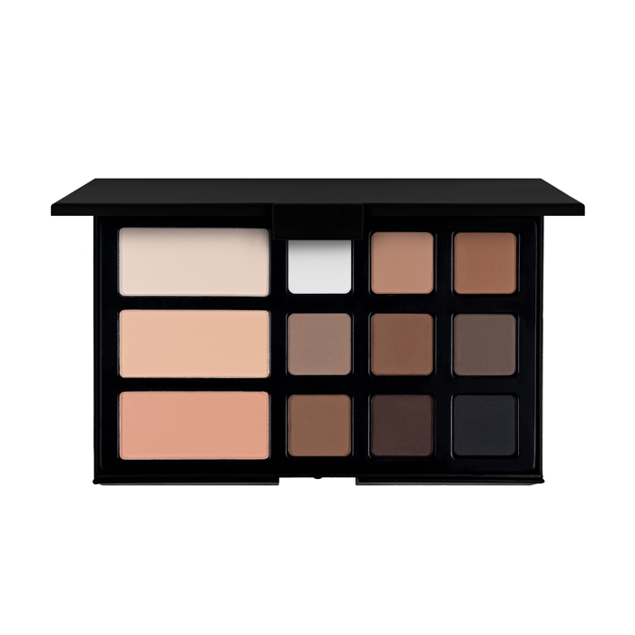 POSH Make Up Palette SMOKEY-EYES + ПУДРА (9+3)2