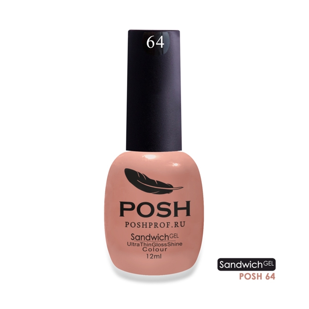 SANDWICH GEL POSH 64 - Древесная нота2