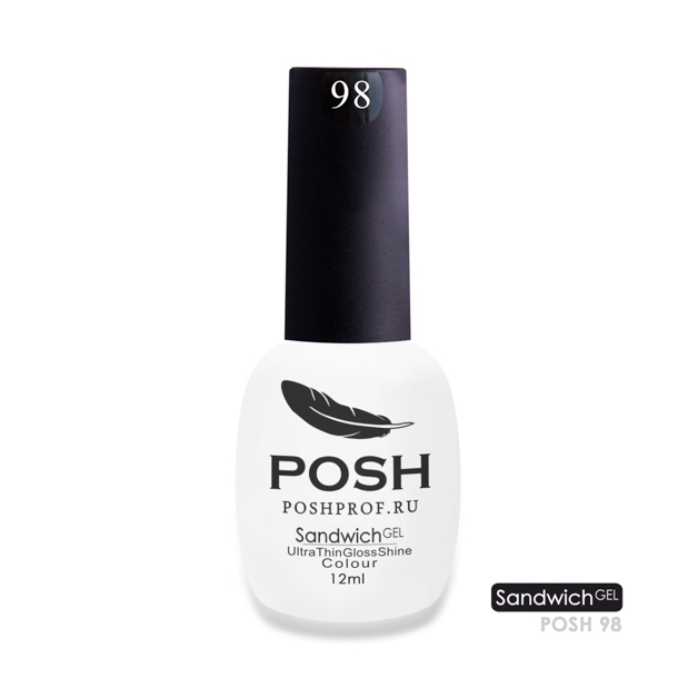 SANDWICH GEL POSH 98 - Белый френч2