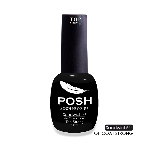 SANDWICH GEL POSH Top Strong - Верхнее покрытие2